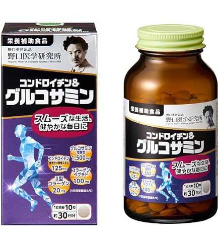 Amazon | 明治薬品 野口コンドロイチン&グルコサミン | 明治薬品